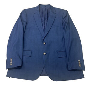 J Crew Thompson Sport Coat 100% Wool Sports Coat Blazer Size 46R Preppy Career